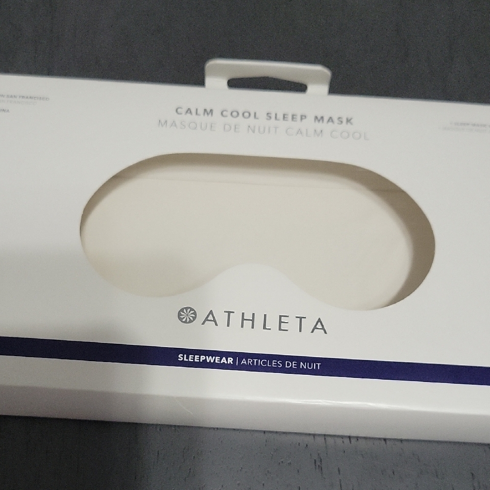 Athleta Pink Contoured Sleep Mask - Picture 3 of 3